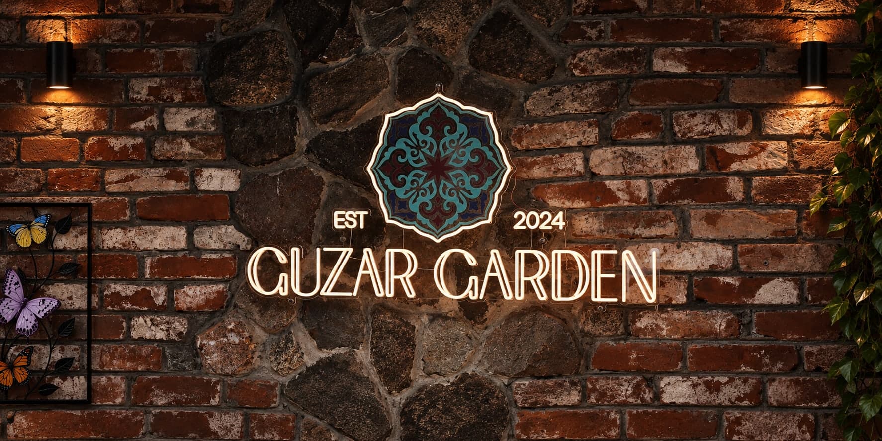 Szyld Guzar Garden